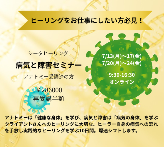 シータヒーリング　病気と障害