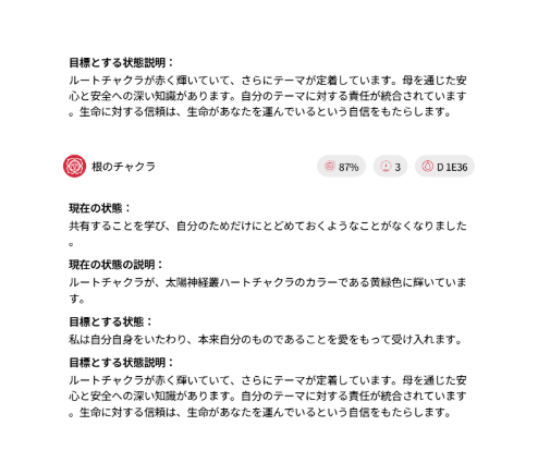 シータヒーリング　チャクラ診断7